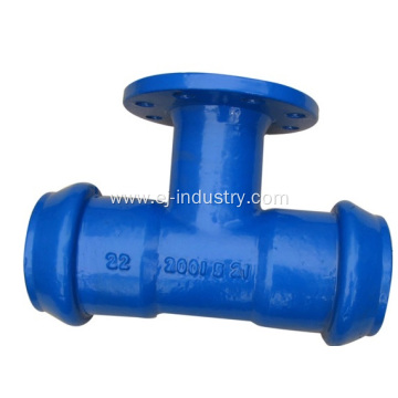 Ductile Iron Pipe Fittings Tee